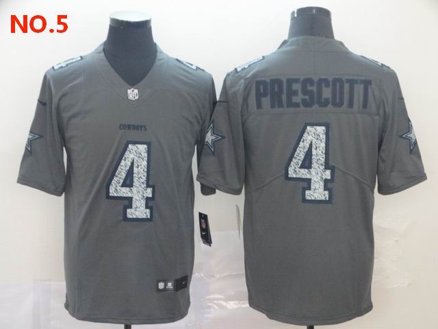 Men's Dallas Cowboys #4 Dak Prescott Jerseys-17